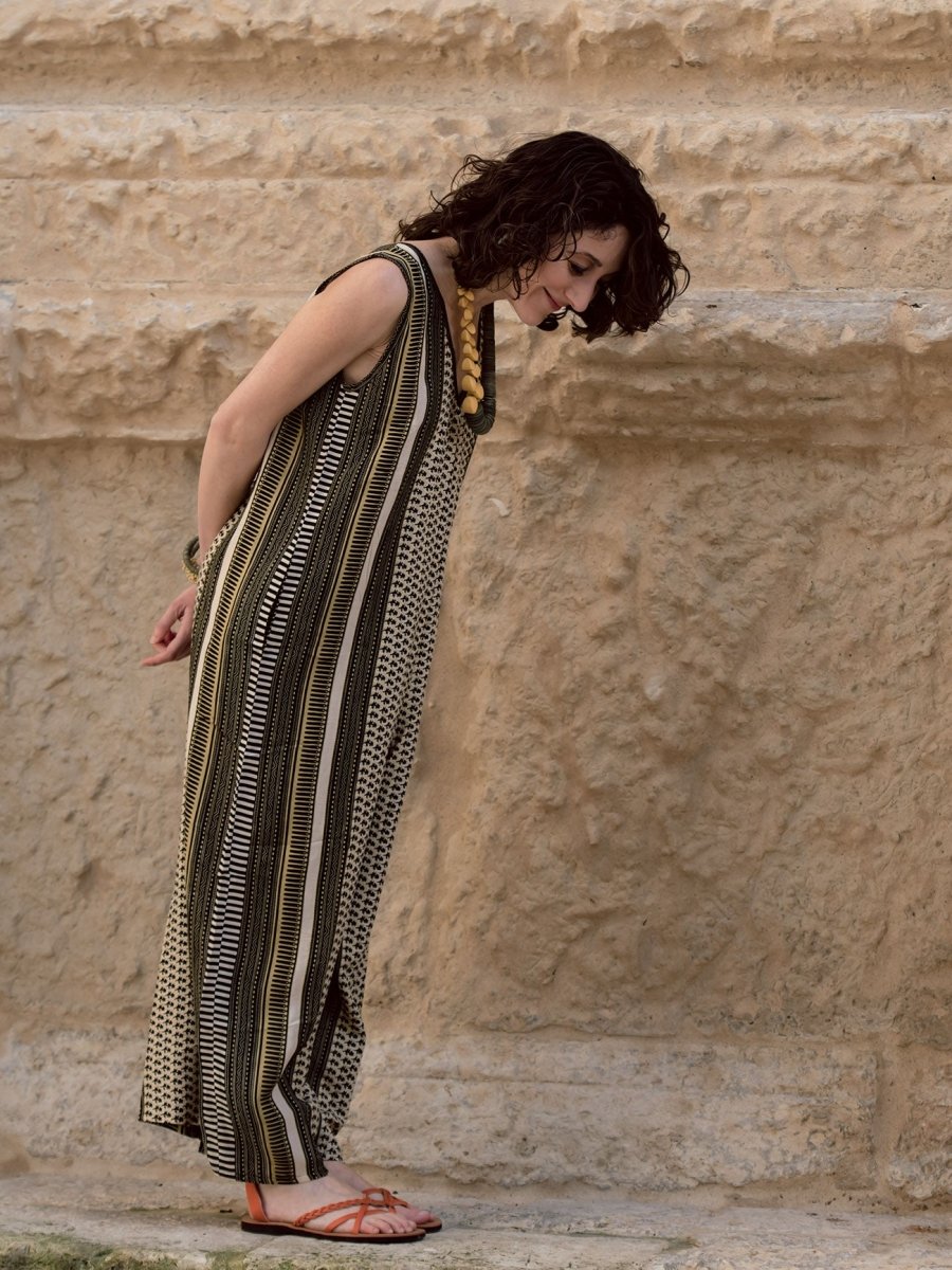 Tuta rayon Selena - bianco - Bijondo