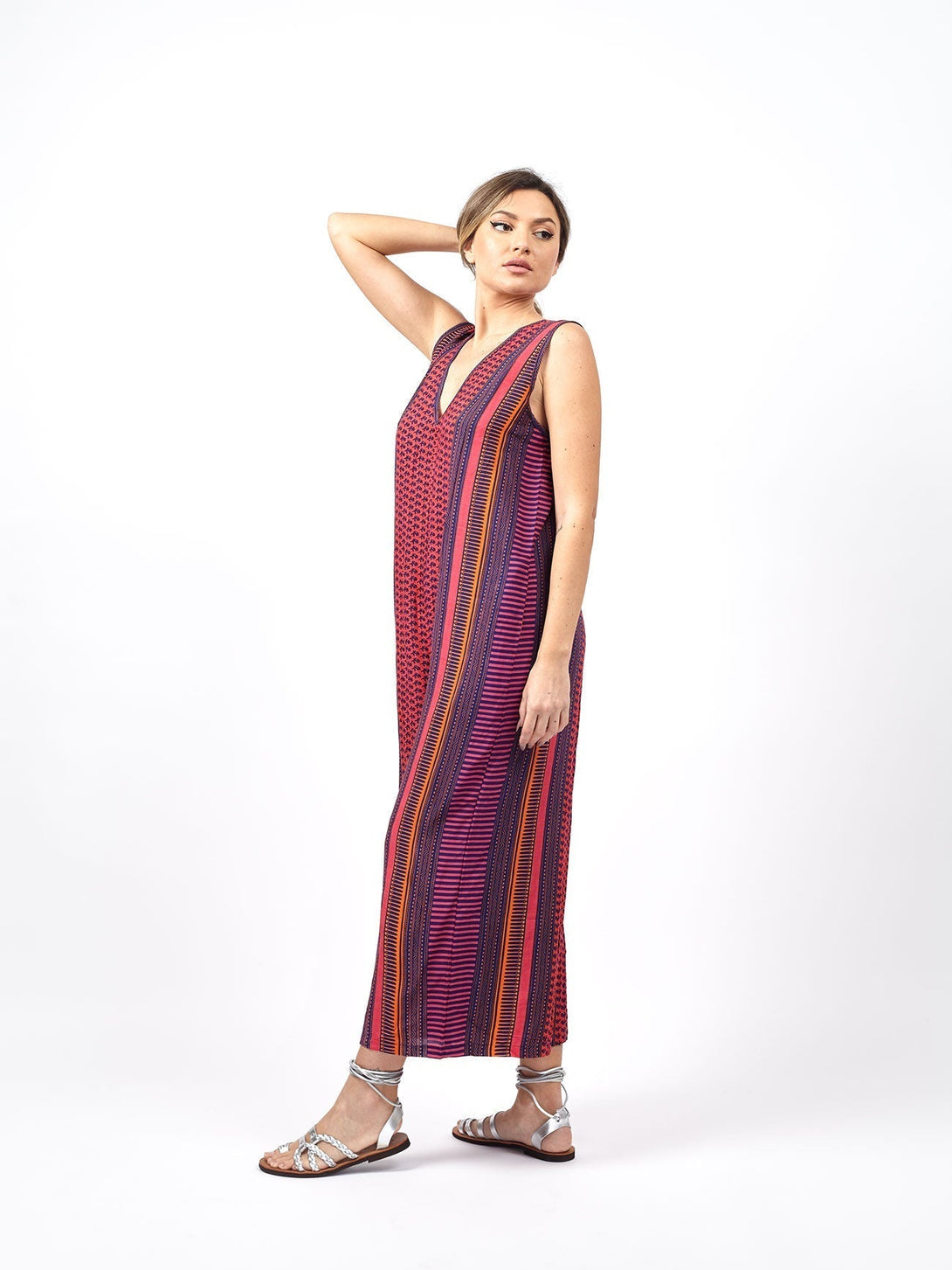 Tuta rayon Selena-bianco-Bijondo