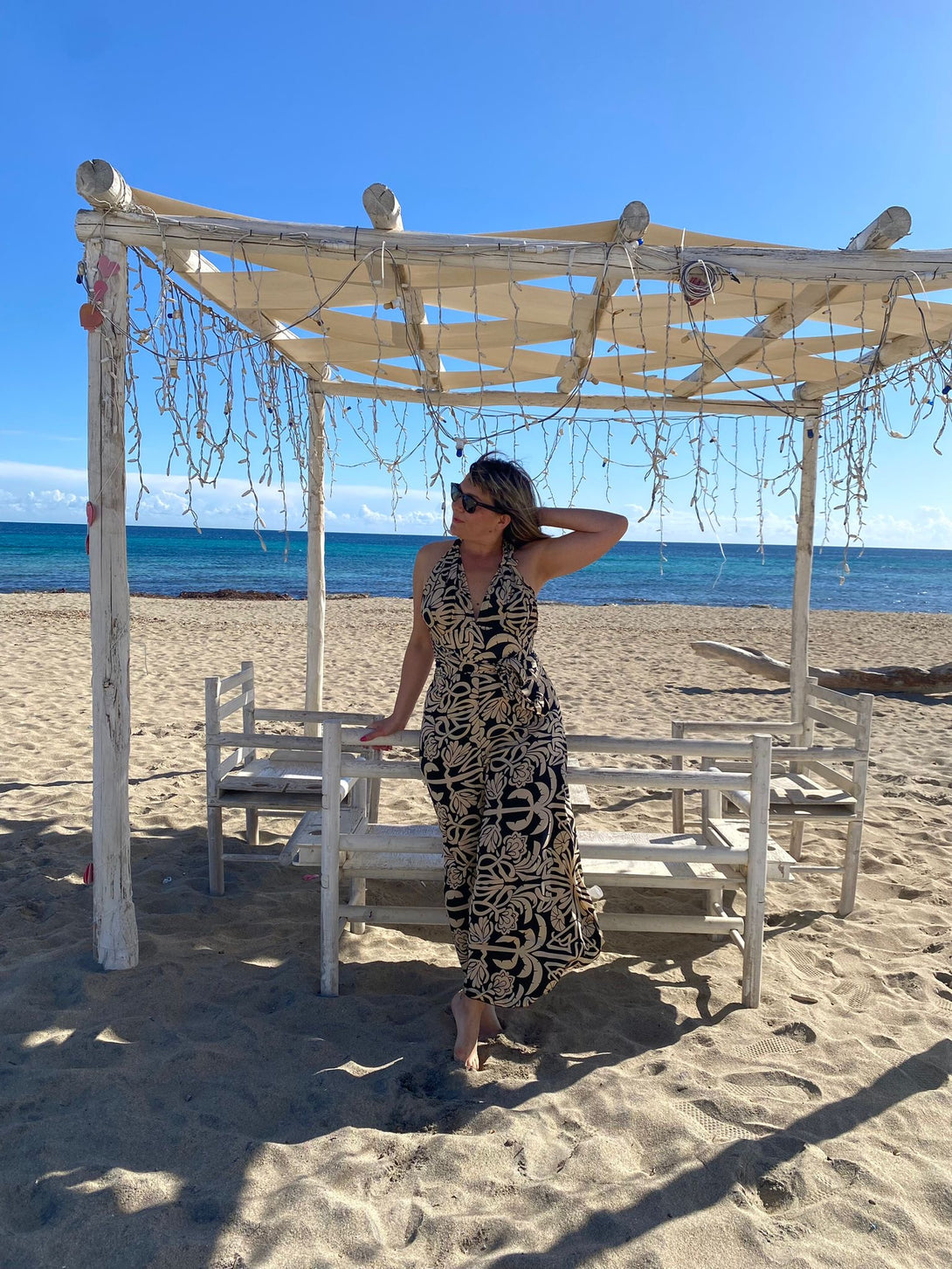 Tuta seta Ivy-Tuta-Bijondo-Bijondo