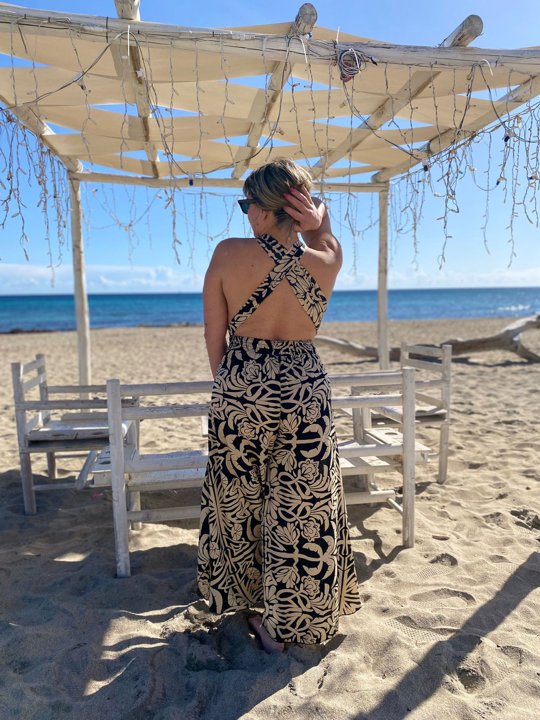 Tuta seta Ivy-Tuta-Bijondo-Bijondo