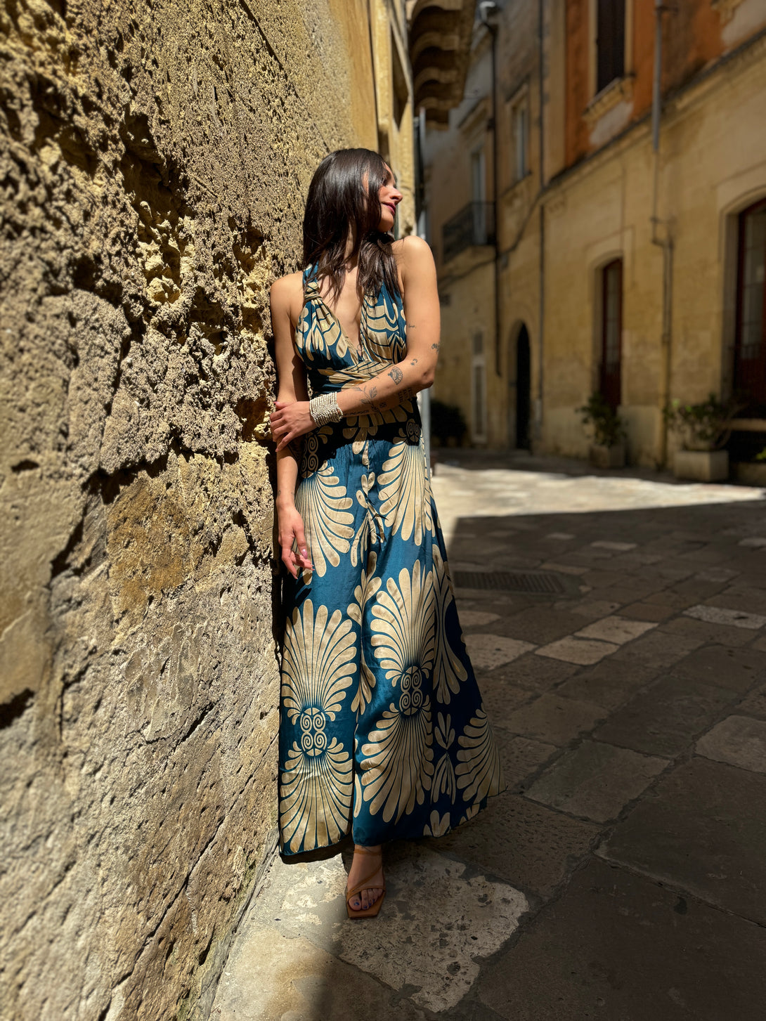 Tuta seta Ivy metallic-Tuta-Bijondo-Bijondo