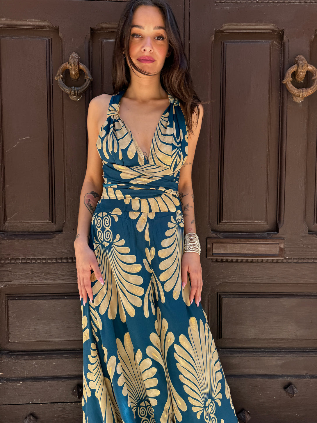 Tuta seta Ivy metallic-Tuta-Bijondo-Bijondo