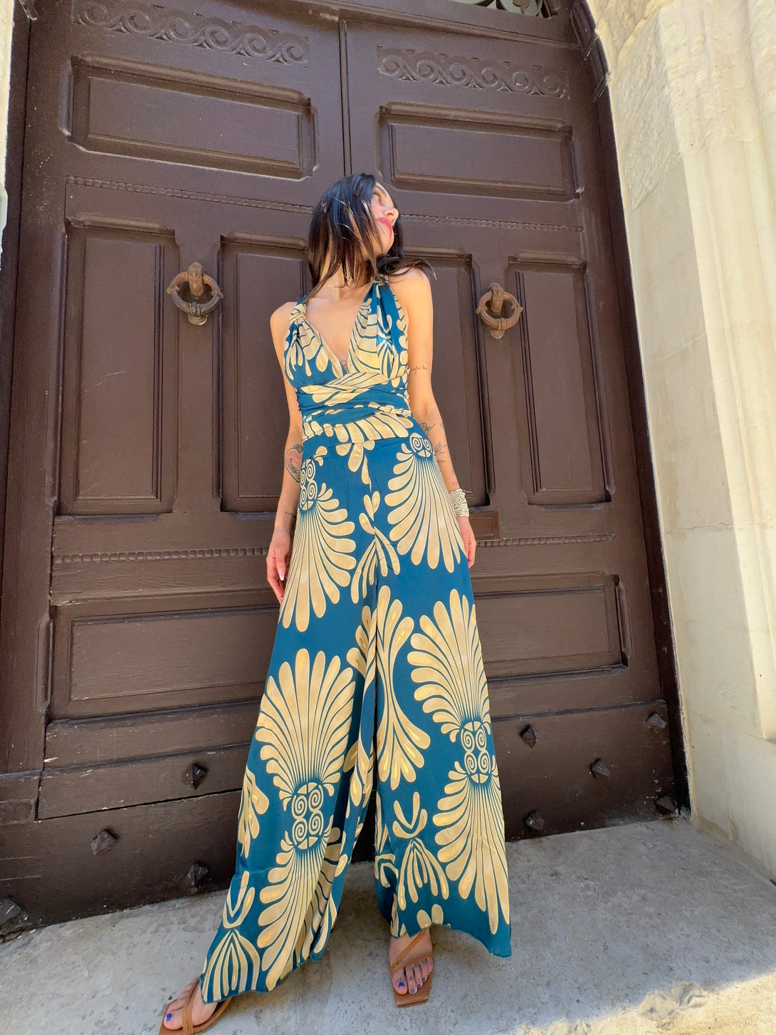 Tuta seta Ivy metallic-Tuta-Bijondo-Bijondo