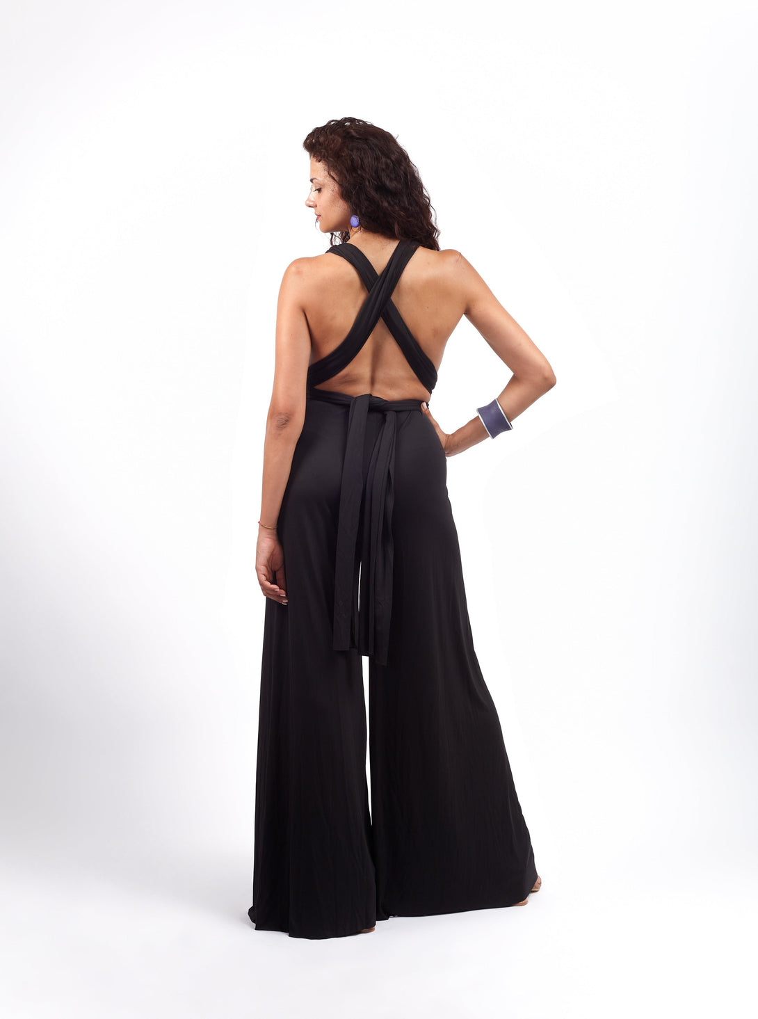 Tuta trasformabile ayunita infinty-nero-taglia unica-Bijondo