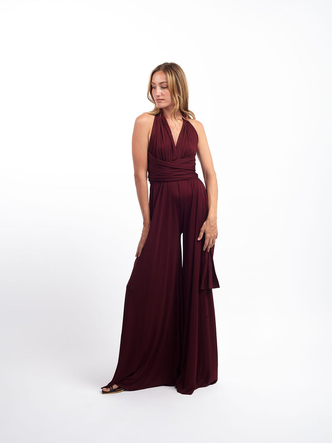 Tuta trasformabile Ayunita infinity-bordeaux-taglia unica-Bijondo