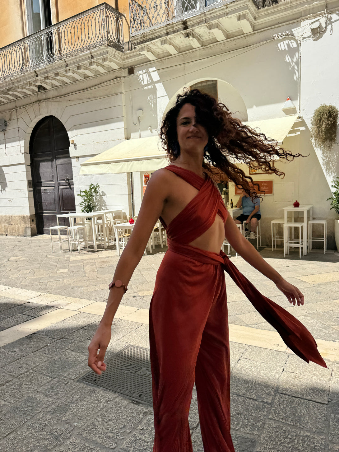 Tuta trasformabile Ayunita infinity-Tuta-Bijondo-terra-taglia unica-Bijondo