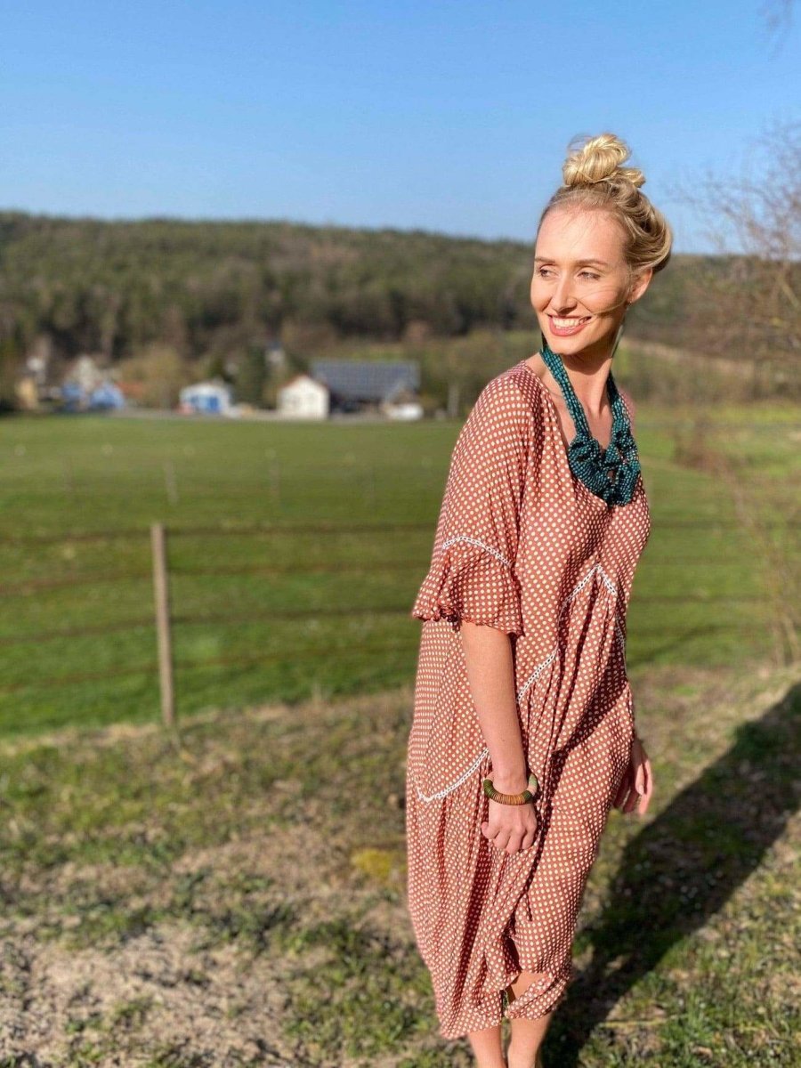 Vestito Amanda - ruggine - Bijondo