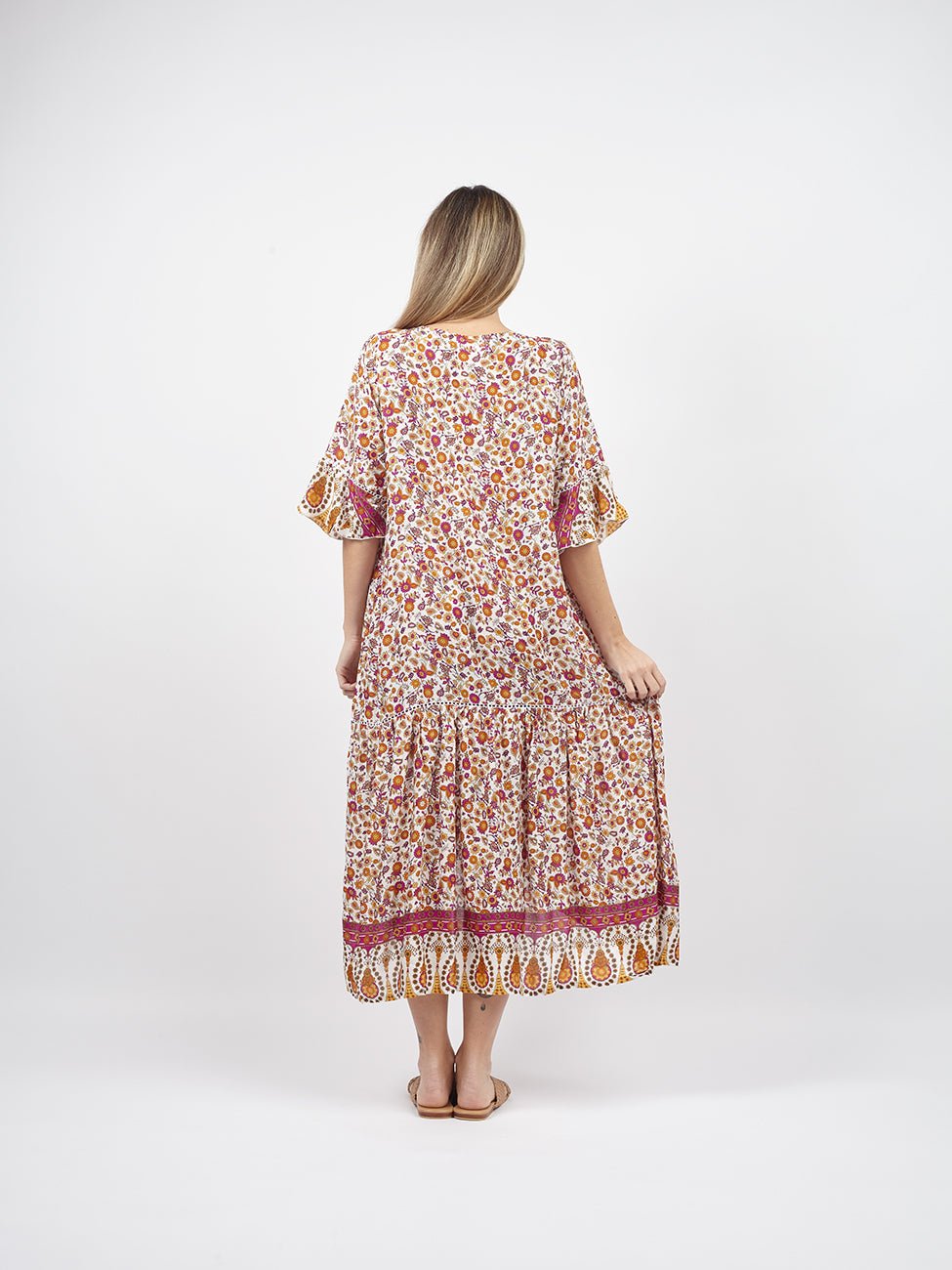 Vestito Amanda - magenta - Bijondo