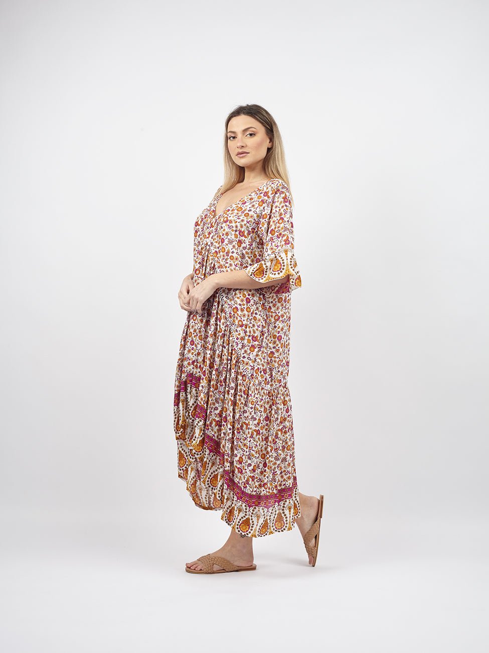 Vestito Amanda - magenta - Bijondo