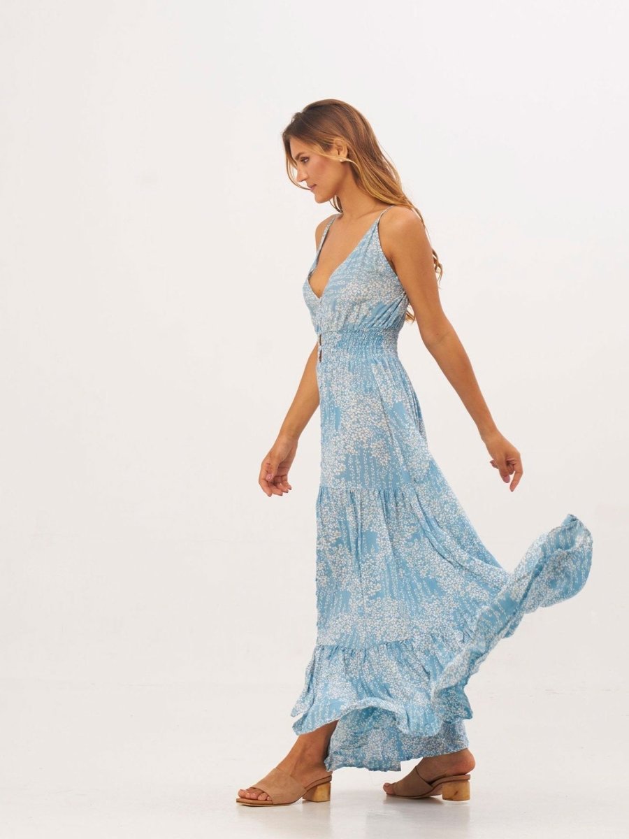 Vestito Aura - celeste - Bijondo