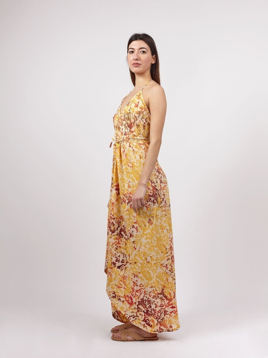 Vestito Batik - giallo - Bijondo