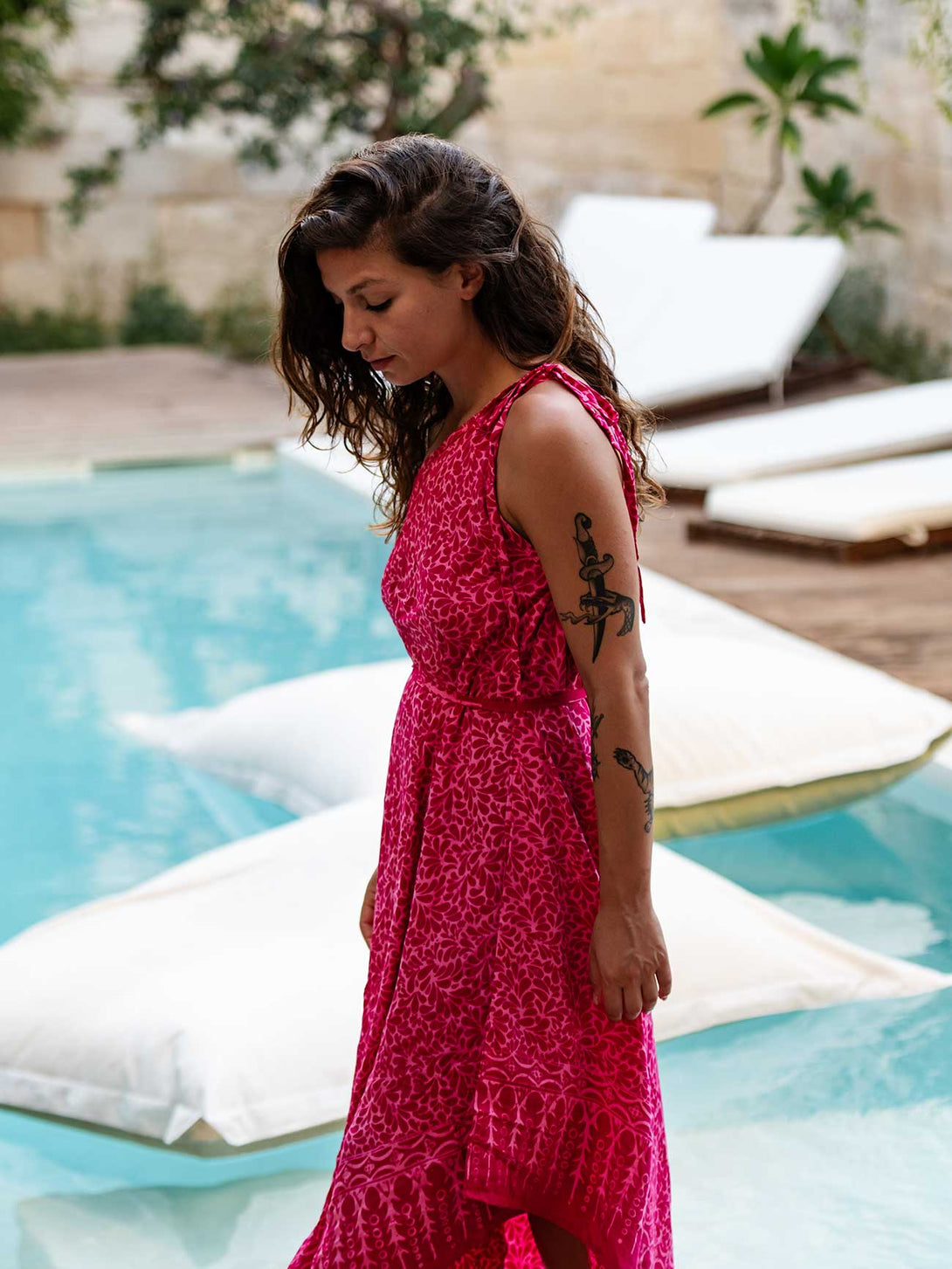 Vestito Batik viscosa trasformabile-Vestito-Bijondo-Bijondo