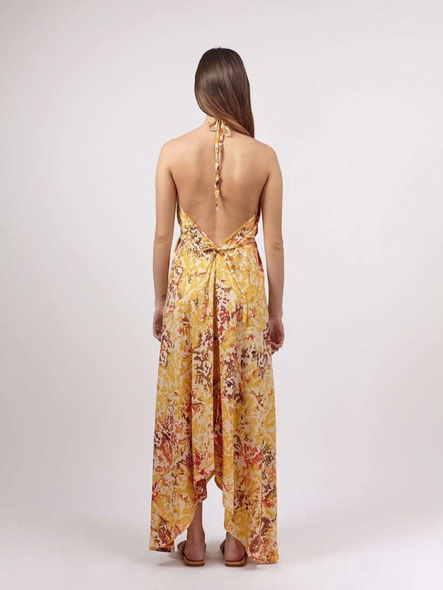 Vestito Batik - giallo - Bijondo