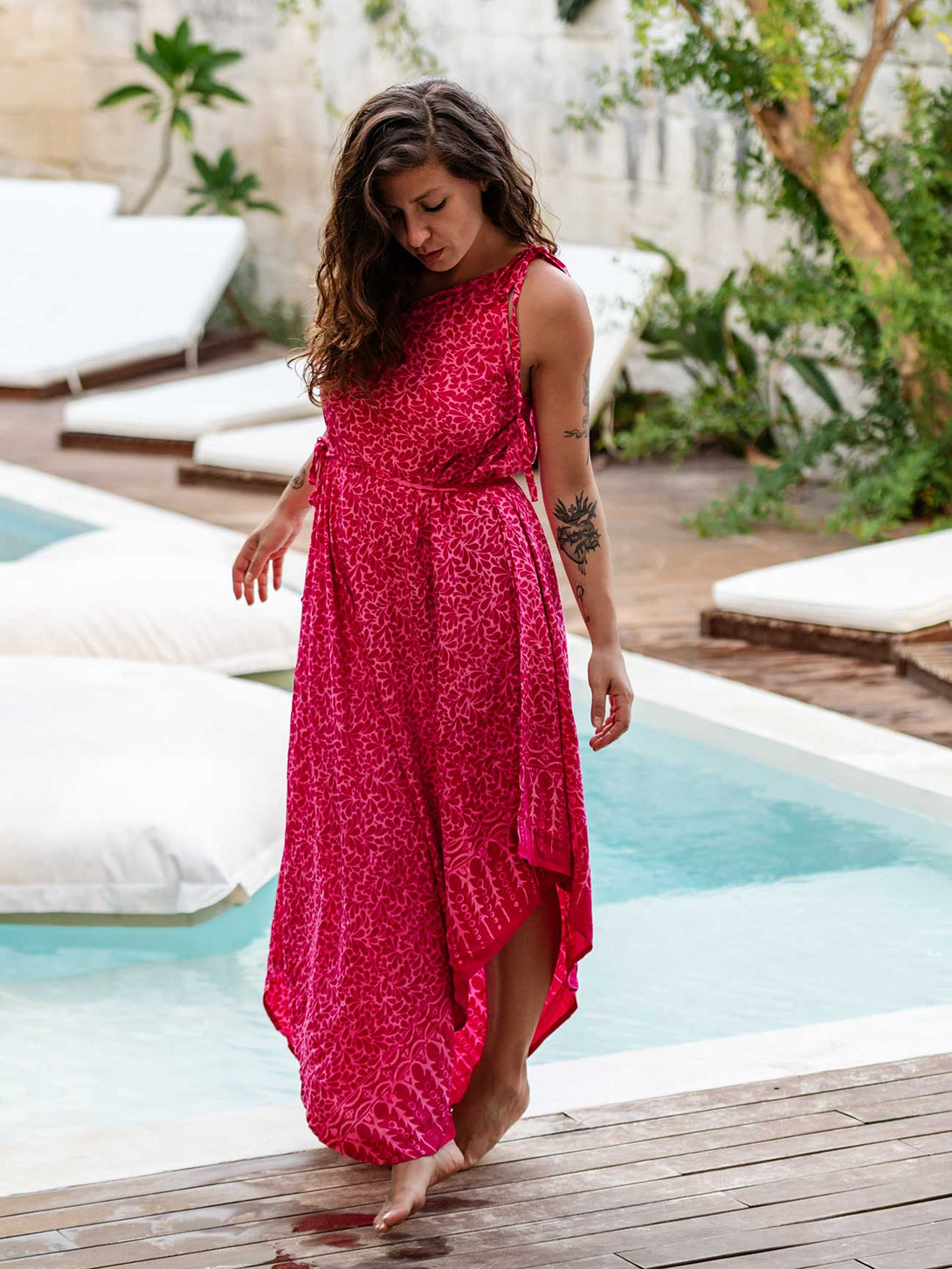 Vestito Batik viscosa trasformabile-Vestito-Bijondo-Bijondo