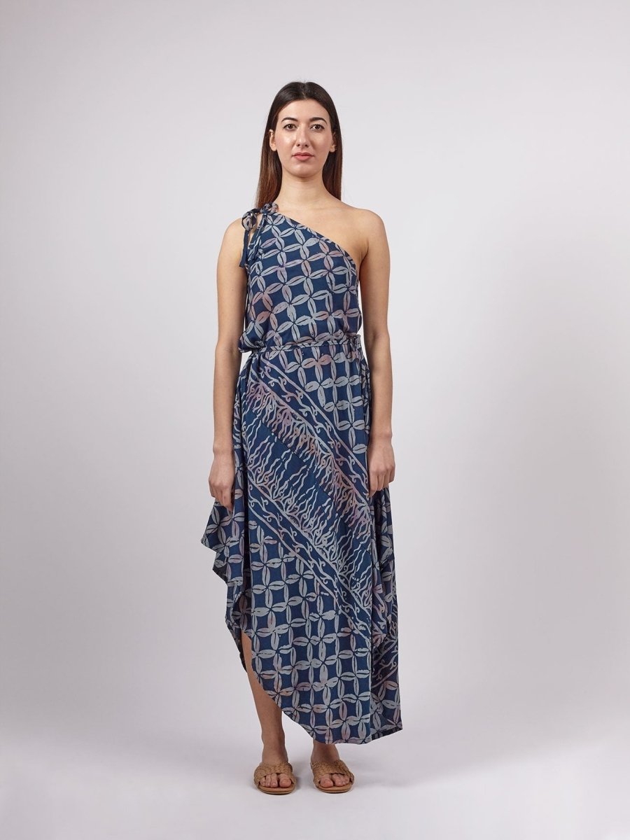Vestito Batik - blu - Bijondo