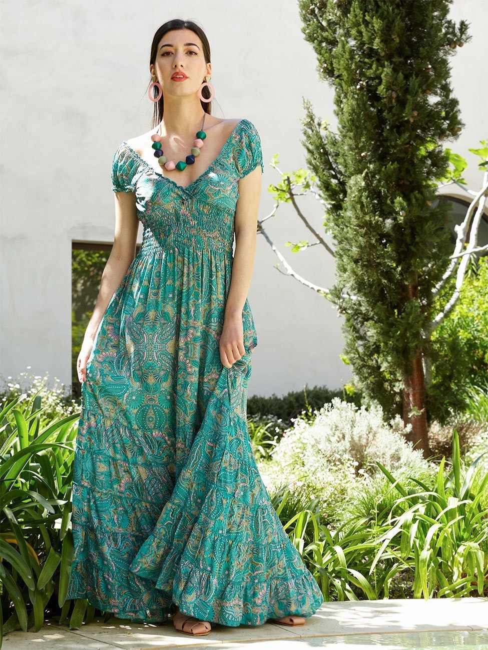 Vestito Blaise Seta - rosso - Bijondo