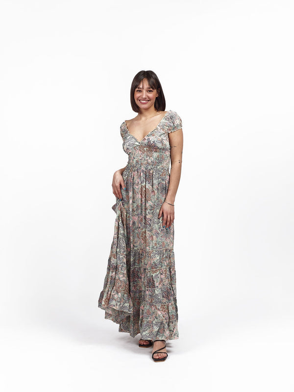 Vestito Blaise Seta - rosa - Bijondo