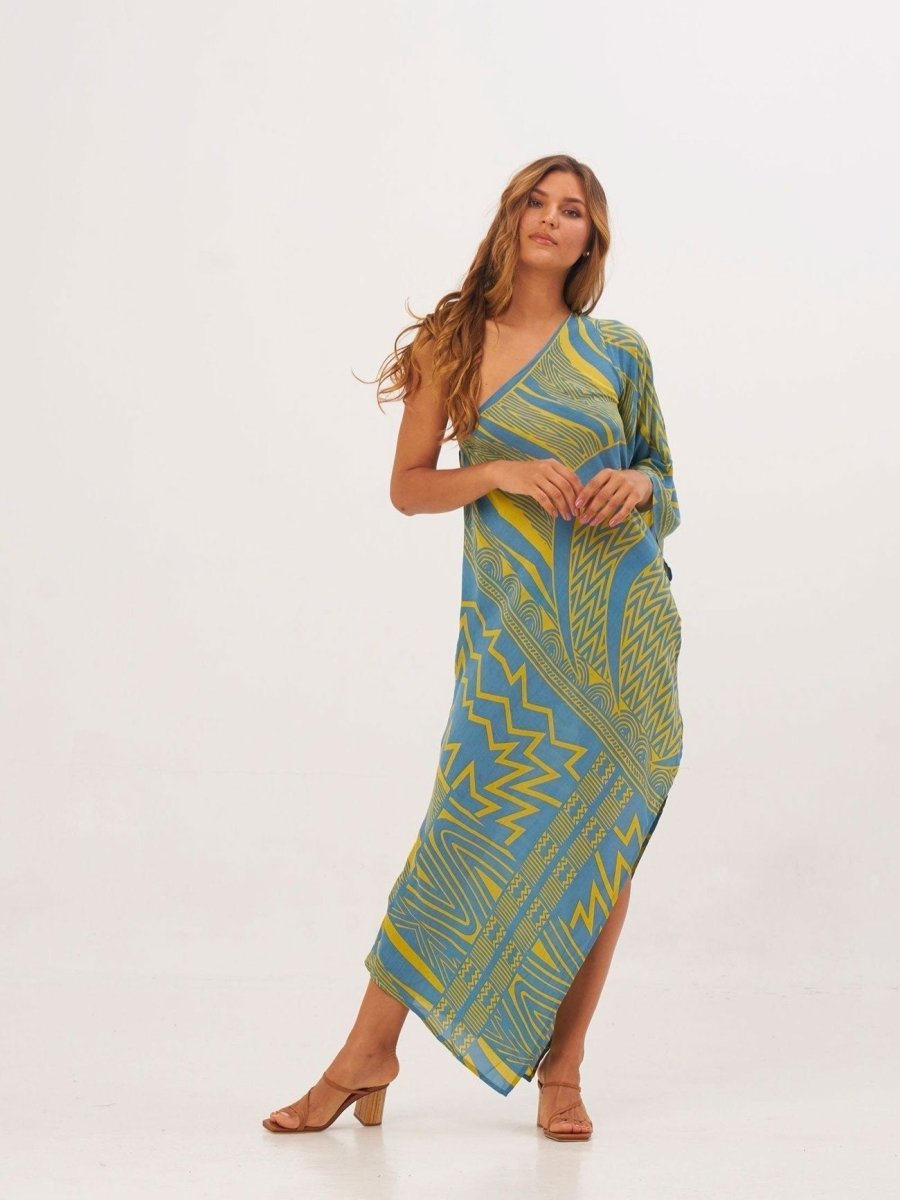 Vestito Charlize monospalla - bianco - Bijondo