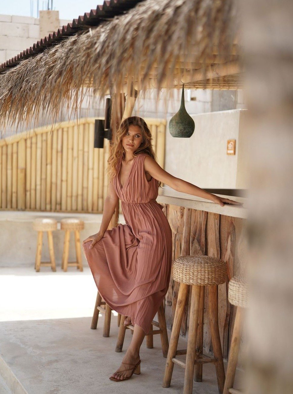 Vestito Clementine - rosa - Bijondo