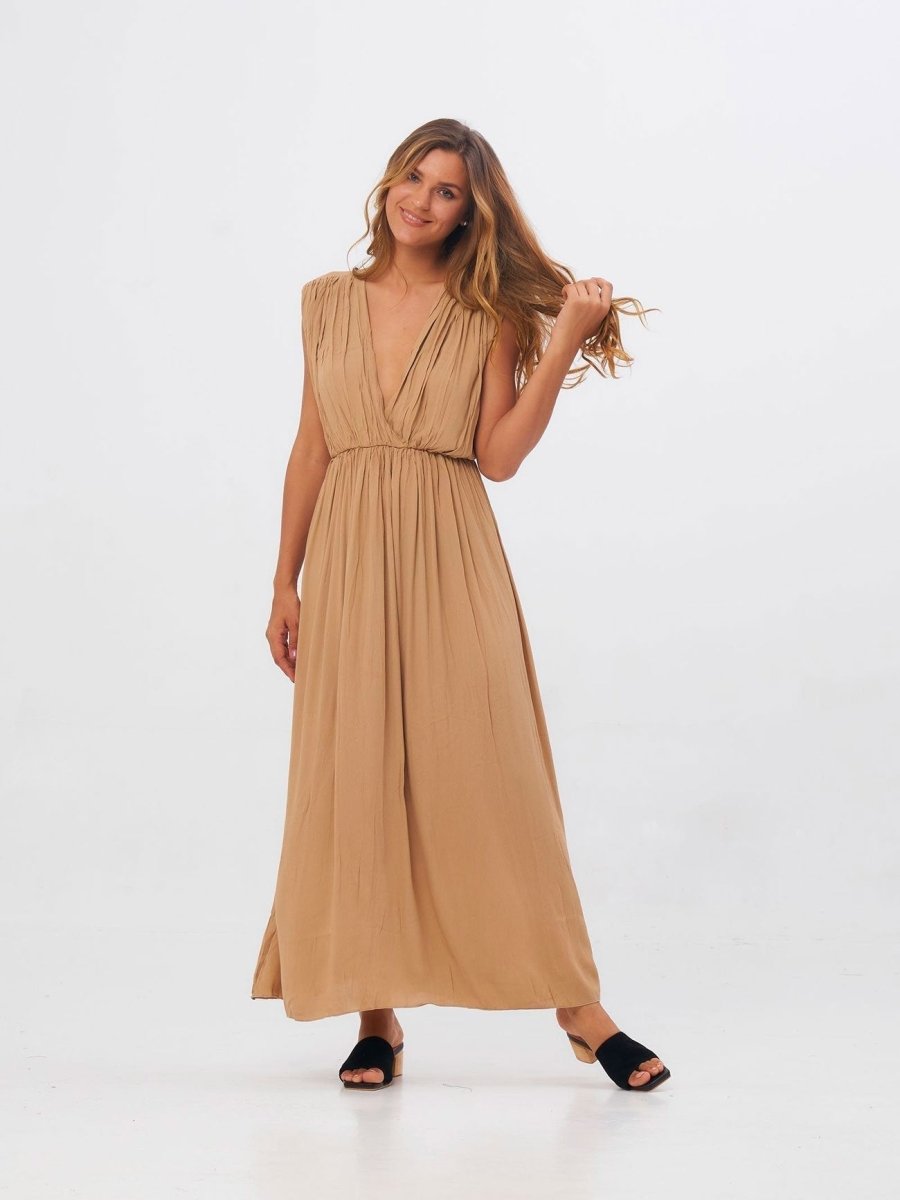 Vestito Clementine - sabbia - Bijondo