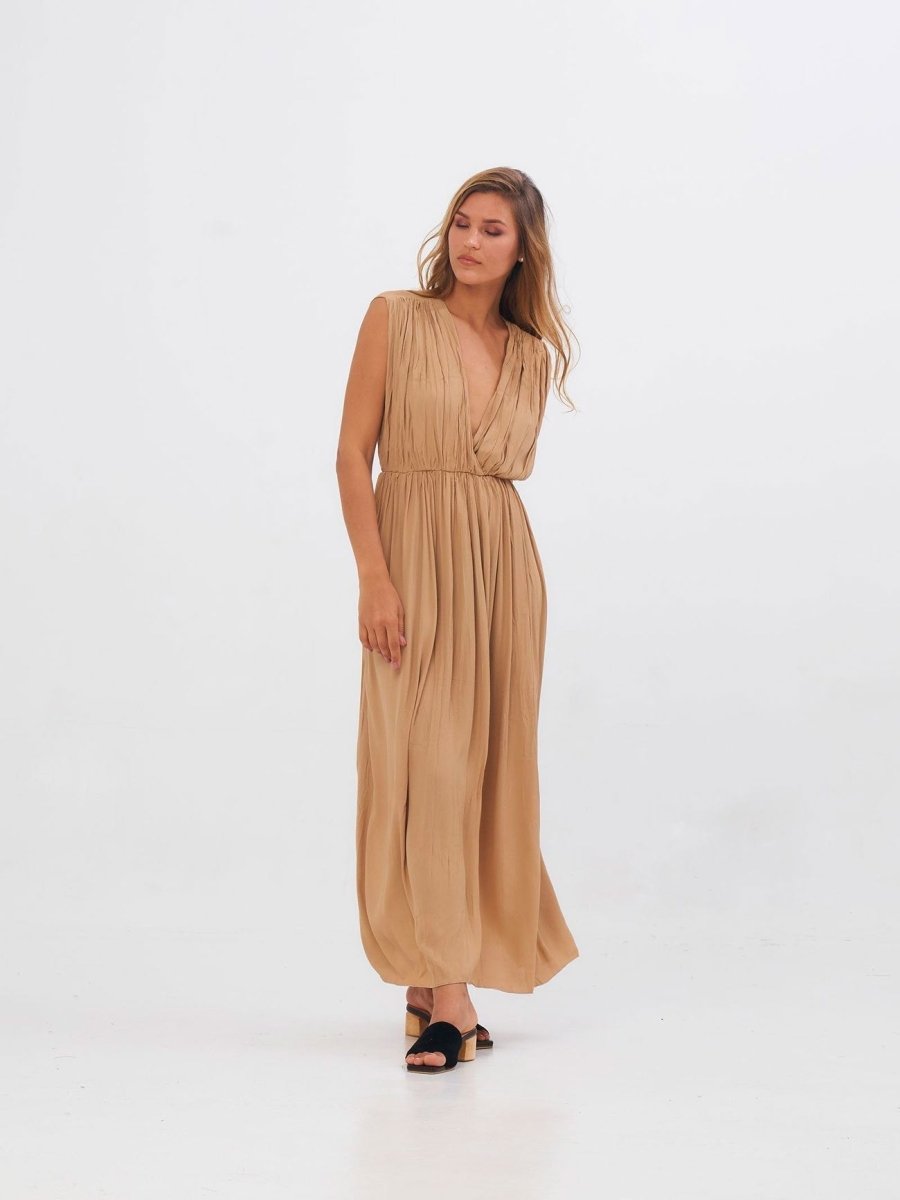 Vestito Clementine - sabbia - Bijondo