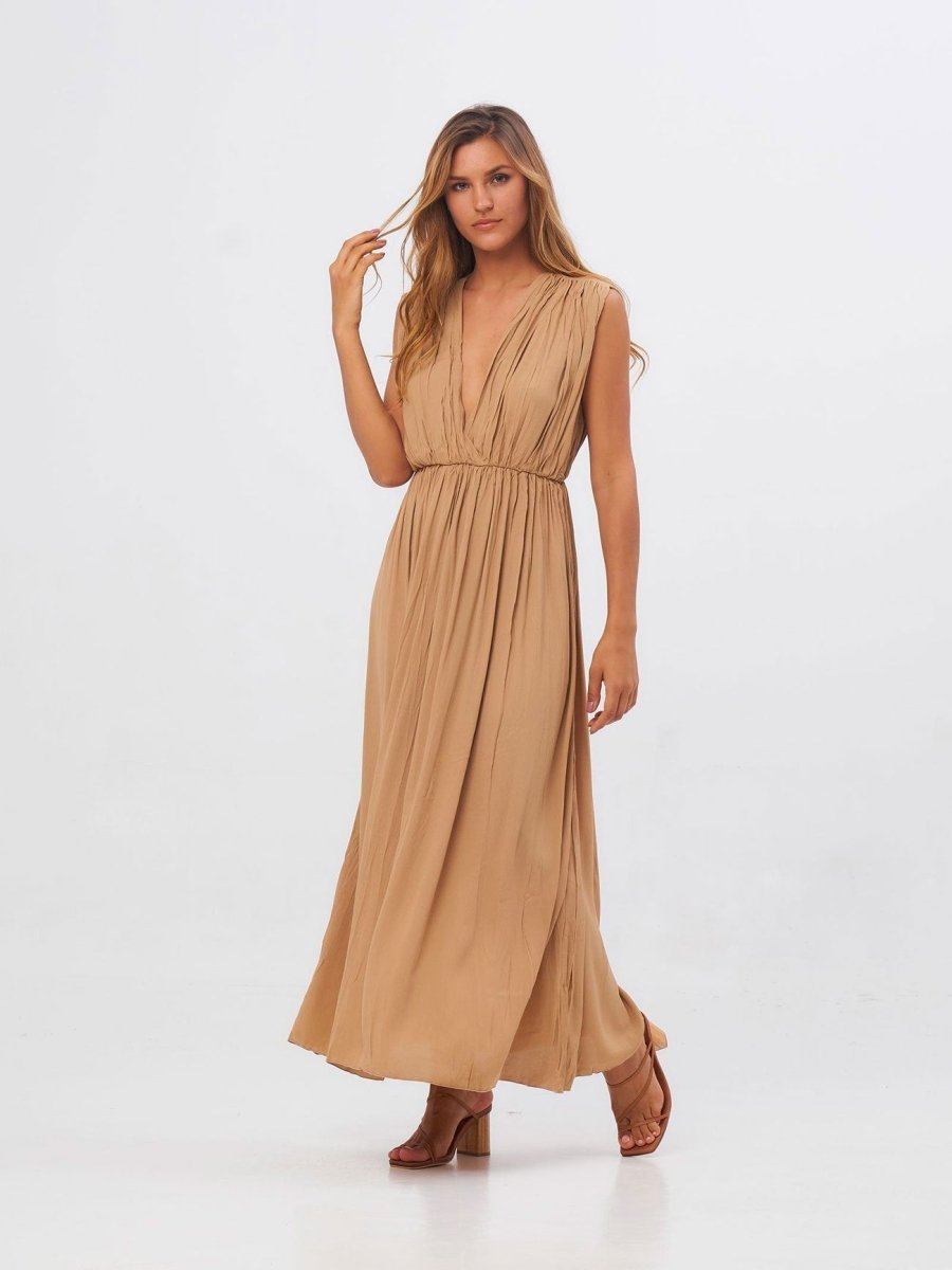 Vestito Clementine - sabbia - Bijondo