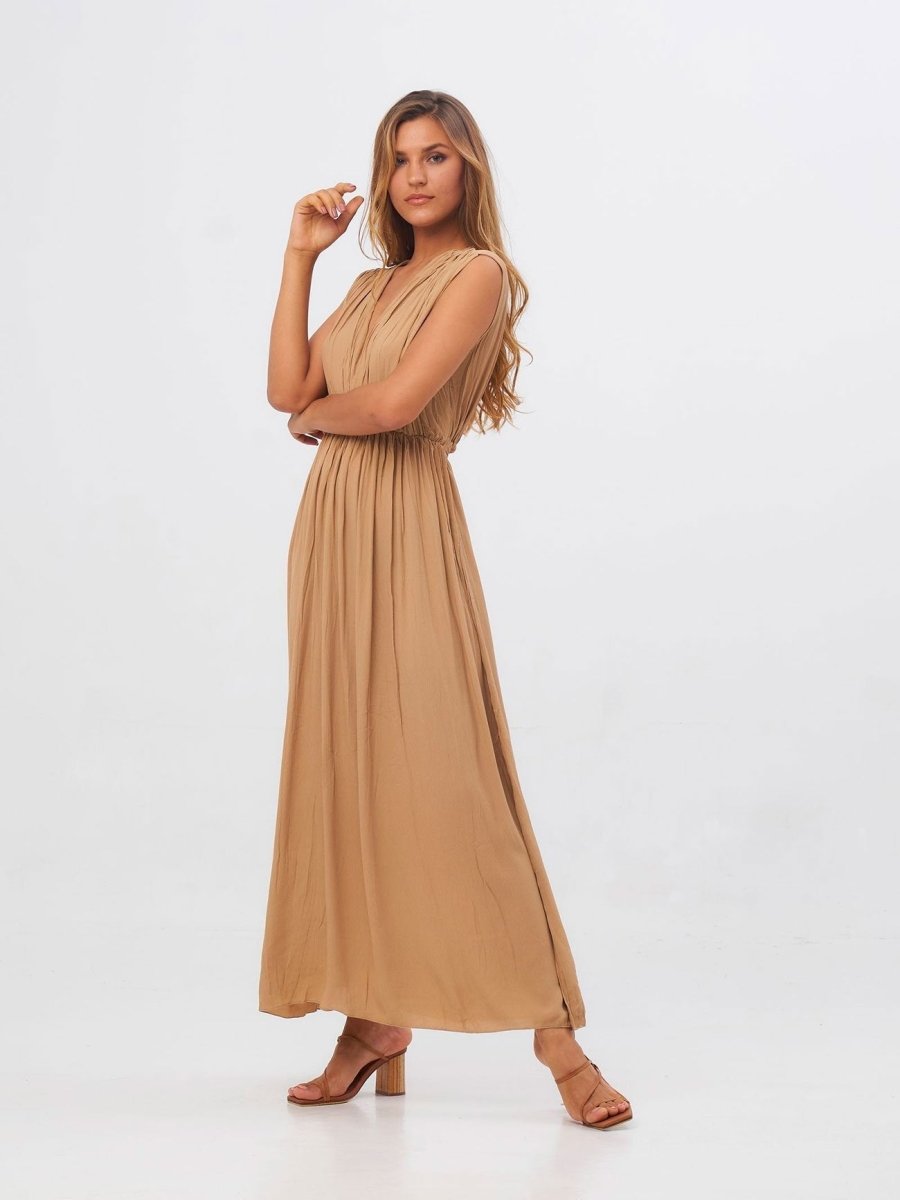 Vestito Clementine - sabbia - Bijondo