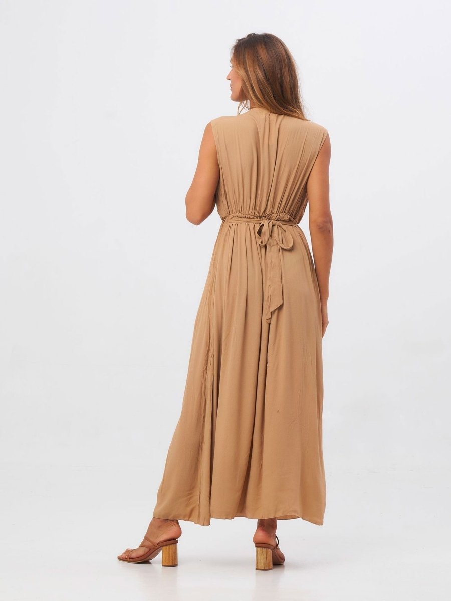 Vestito Clementine - sabbia - Bijondo