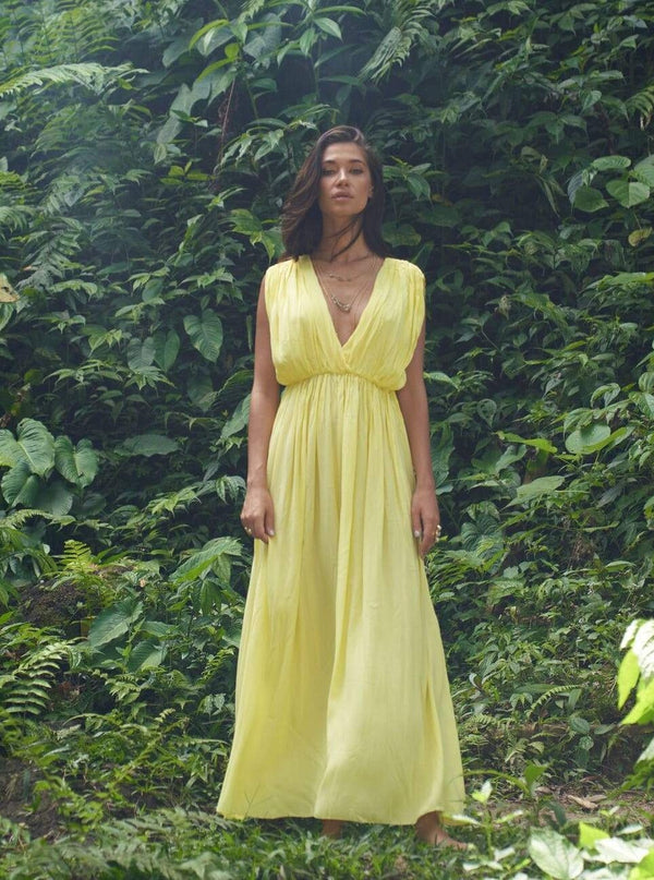 Vestito Clementine - giallo - Bijondo