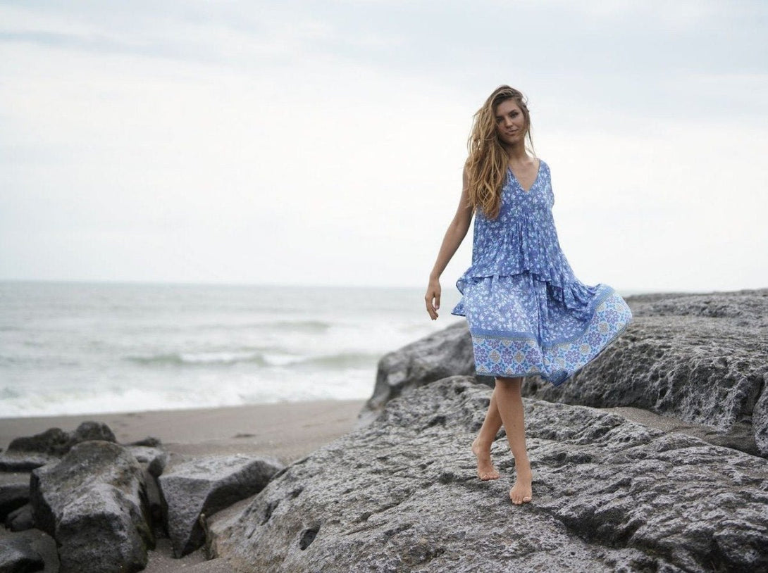 Vestito Cleo - viola - Bijondo