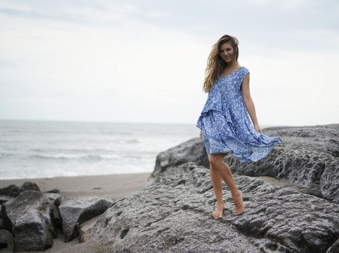 Vestito Cleo - viola - Bijondo