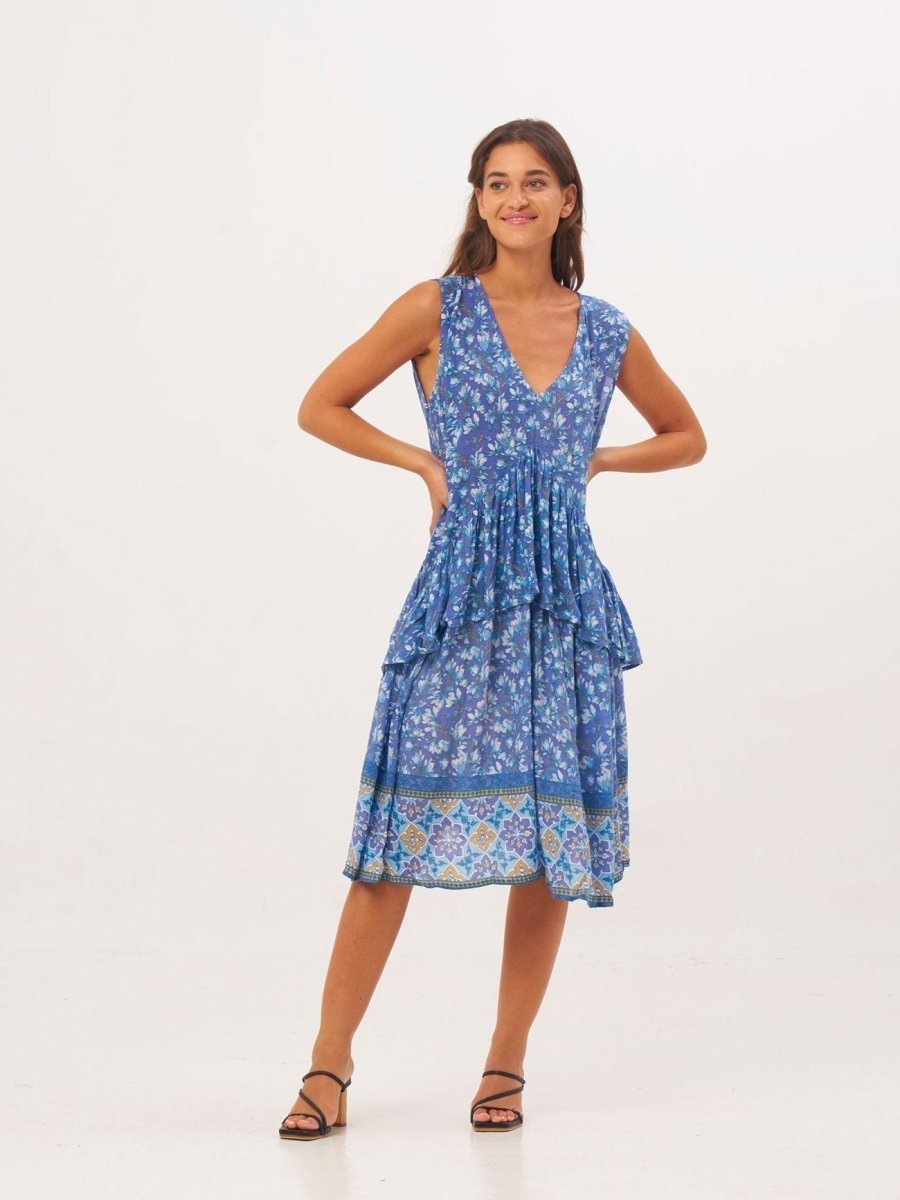 Vestito Cleo - viola - Bijondo