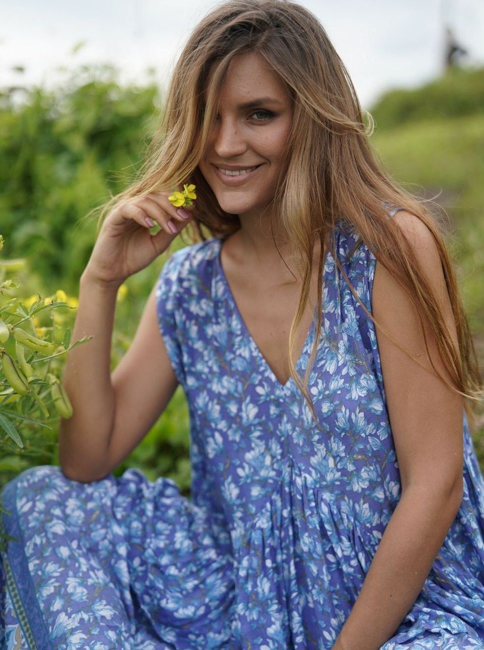 Vestito Cleo - viola - Bijondo