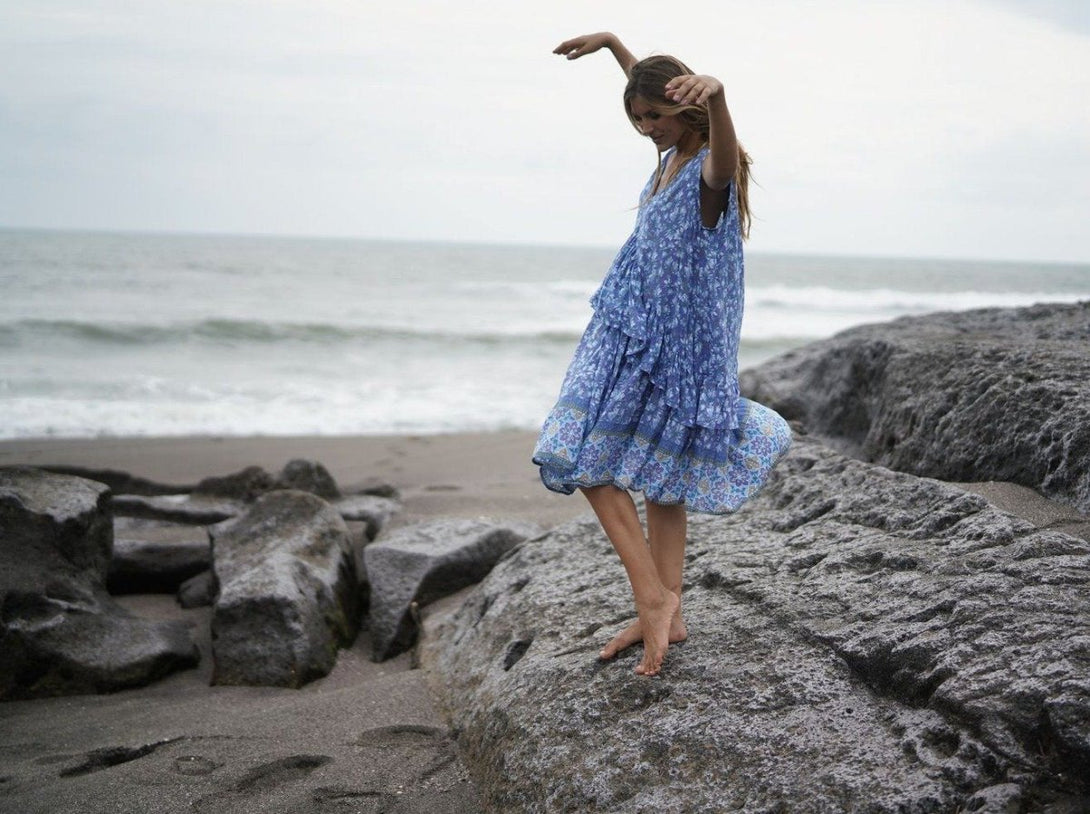 Vestito Cleo - viola - Bijondo