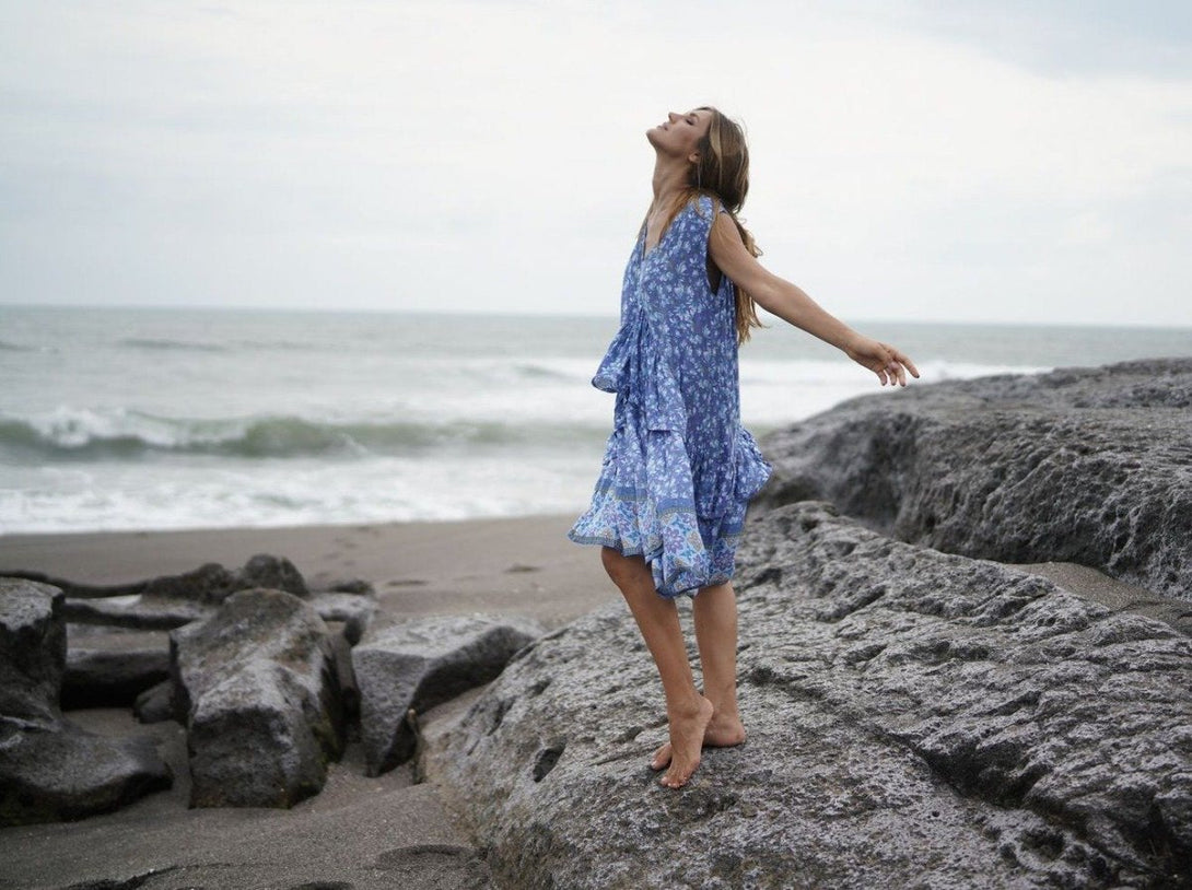 Vestito Cleo - viola - Bijondo