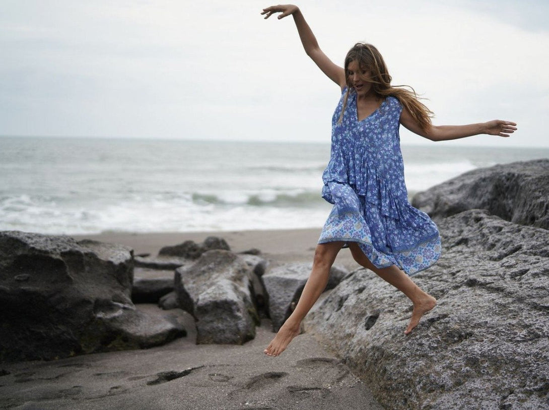 Vestito Cleo - viola - Bijondo