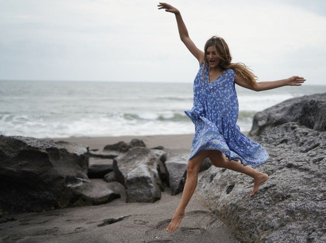 Vestito Cleo - viola - Bijondo