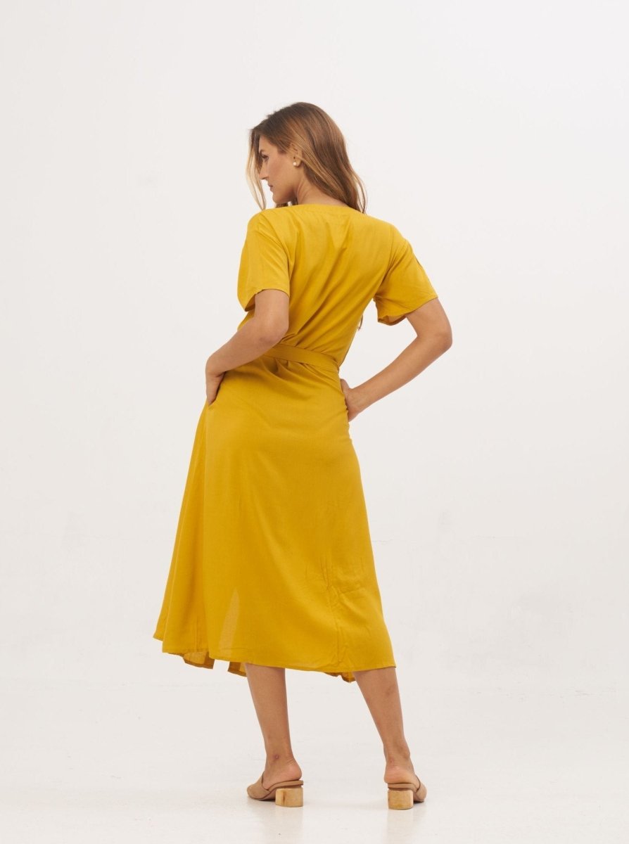 Vestito Clover - giallo - Bijondo