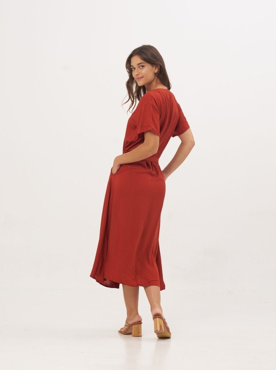 Vestito Clover - terracotta - Bijondo