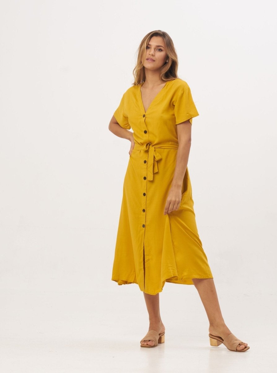 Vestito Clover - giallo - Bijondo