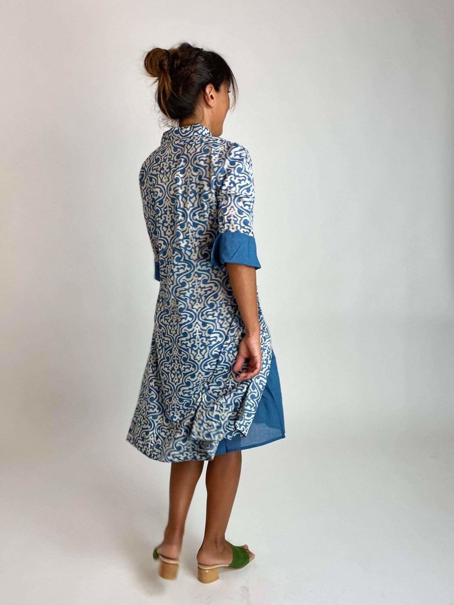 Vestito Consuelo - celeste - Bijondo