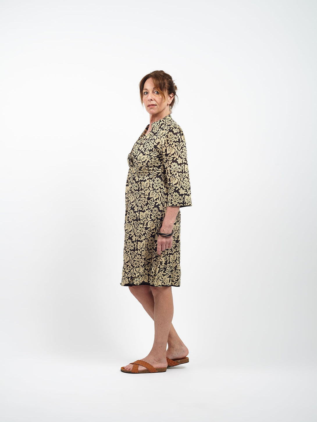 Vestito Consuelo-rosso-S-Bijondo