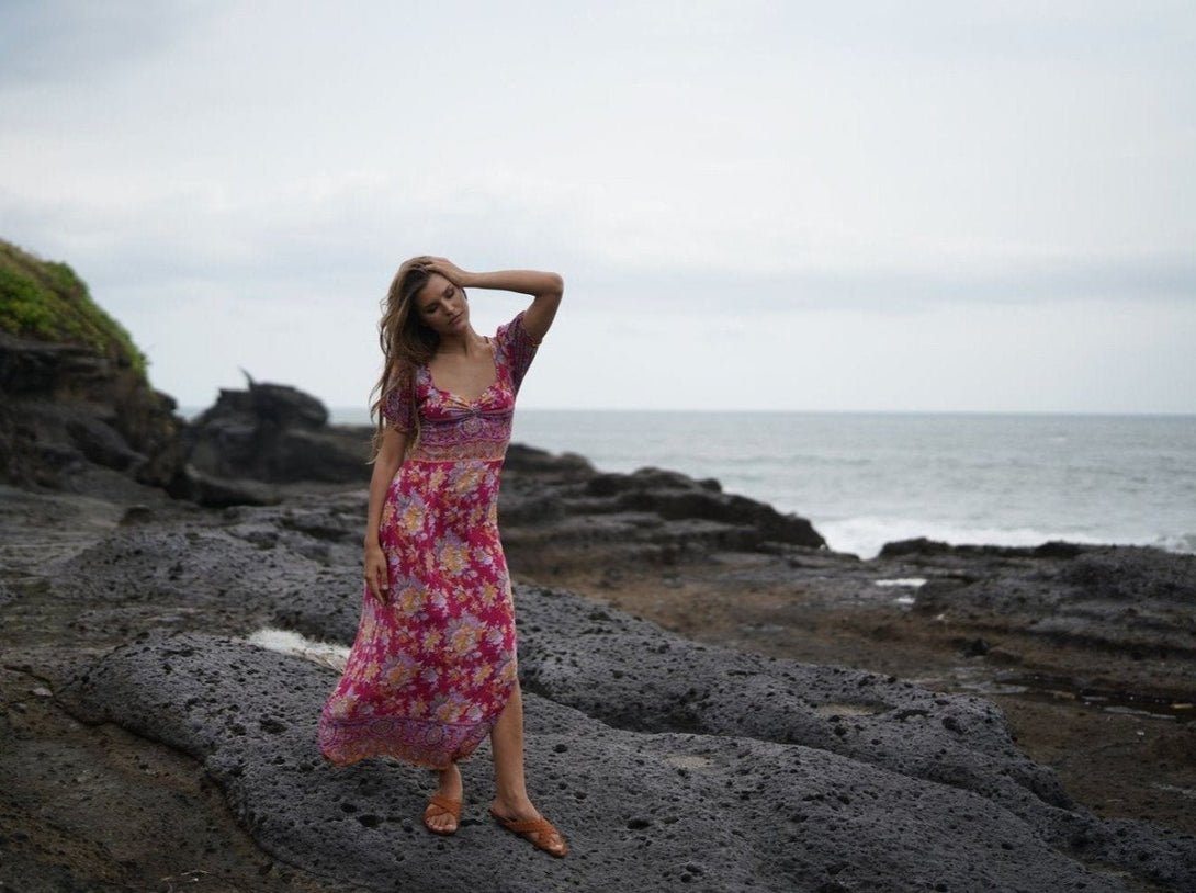 Vestito Ella - fucsia - Bijondo