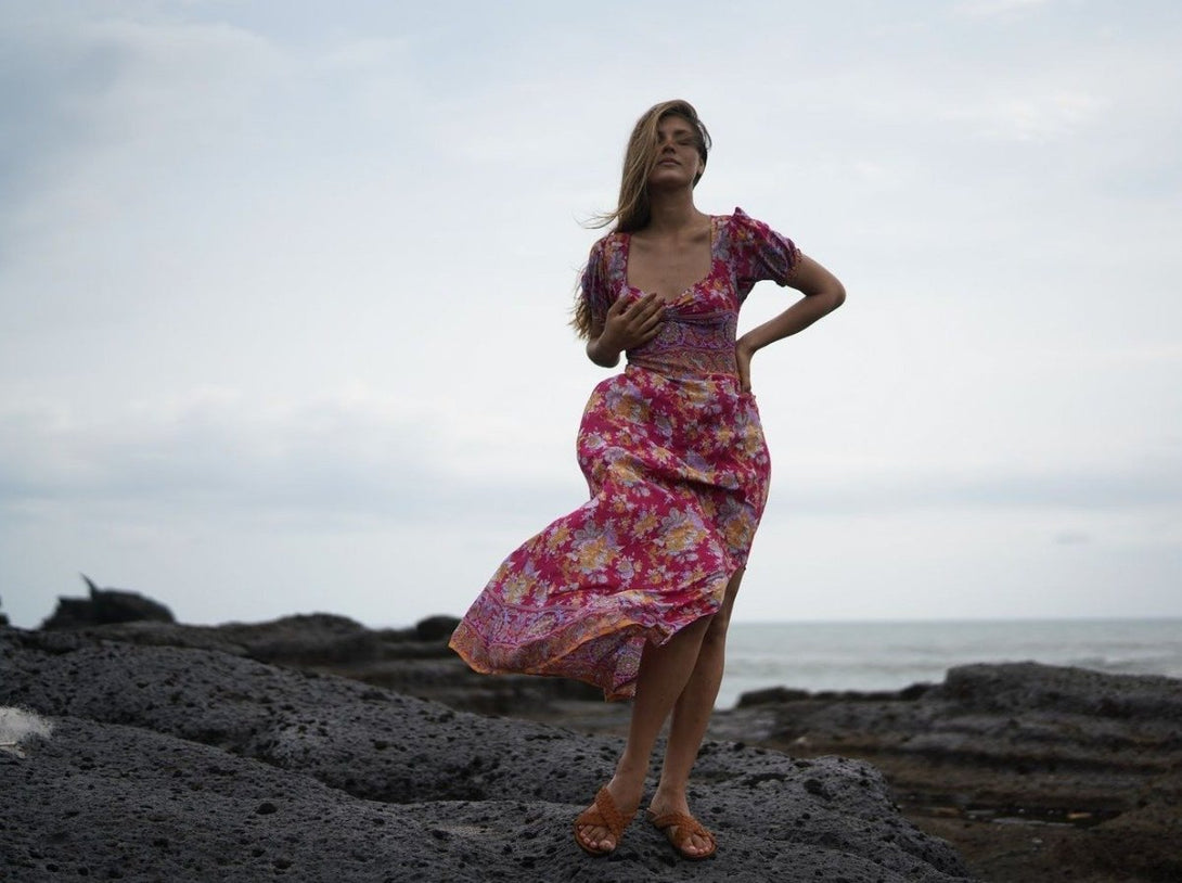 Vestito Ella - fucsia - Bijondo