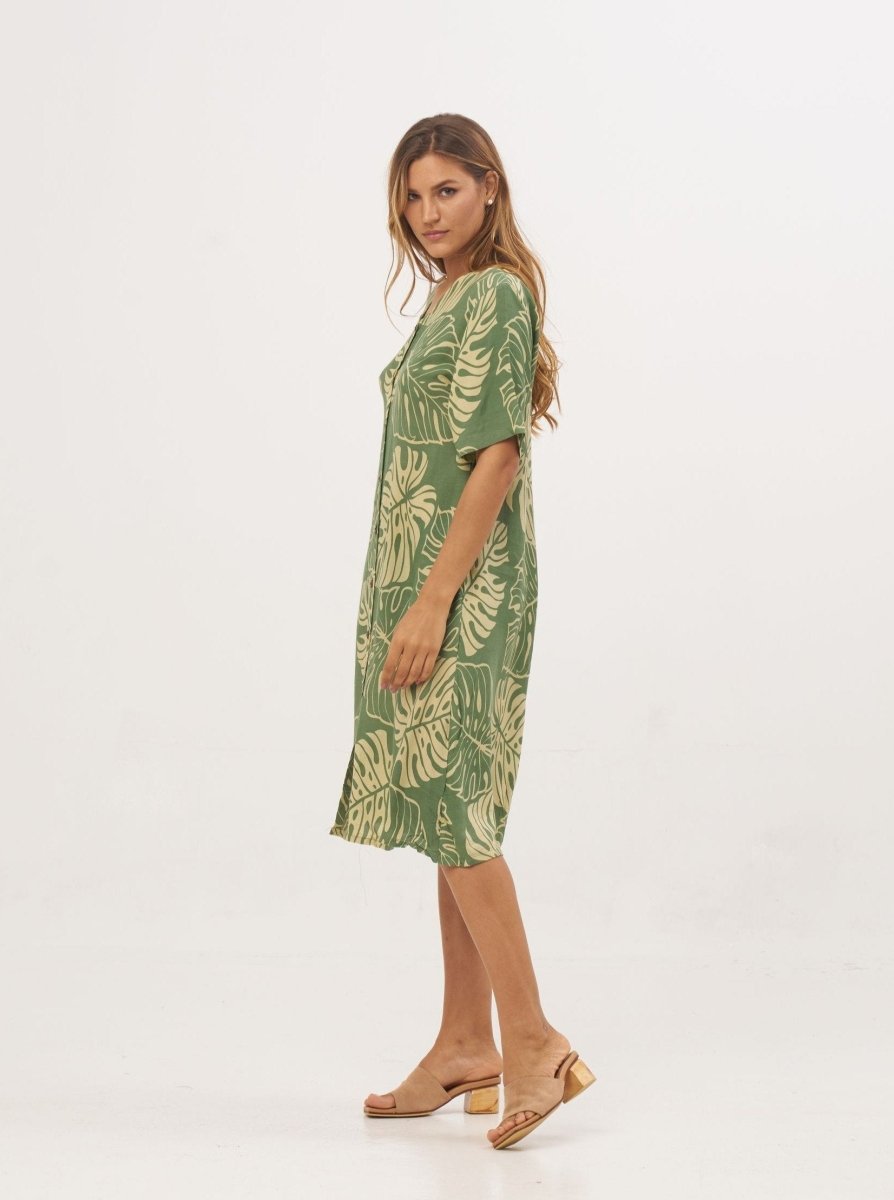 Vestito Faye - verde - Bijondo