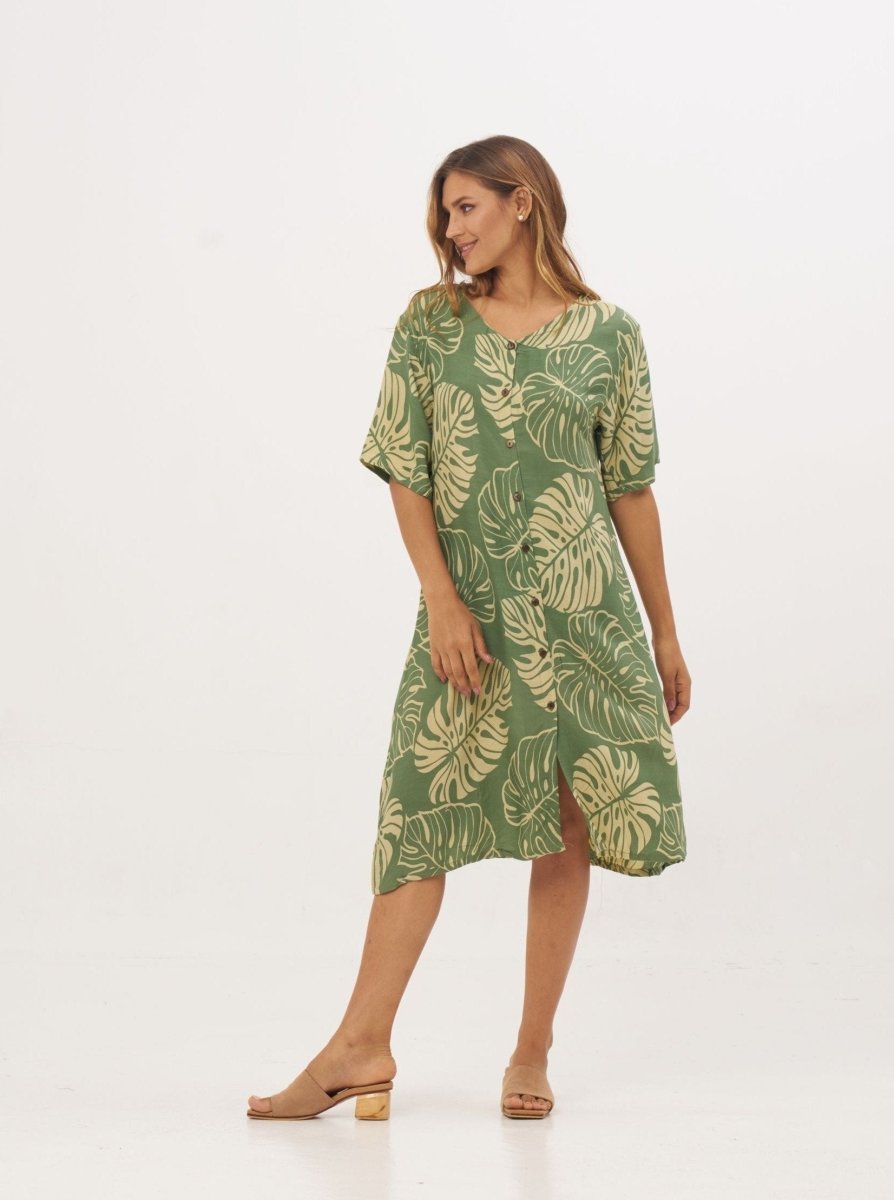 Vestito Faye - verde - Bijondo