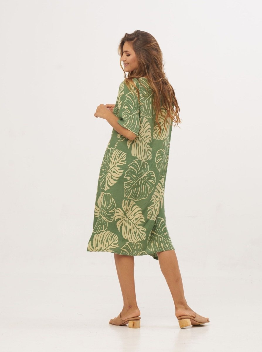 Vestito Faye - verde - Bijondo