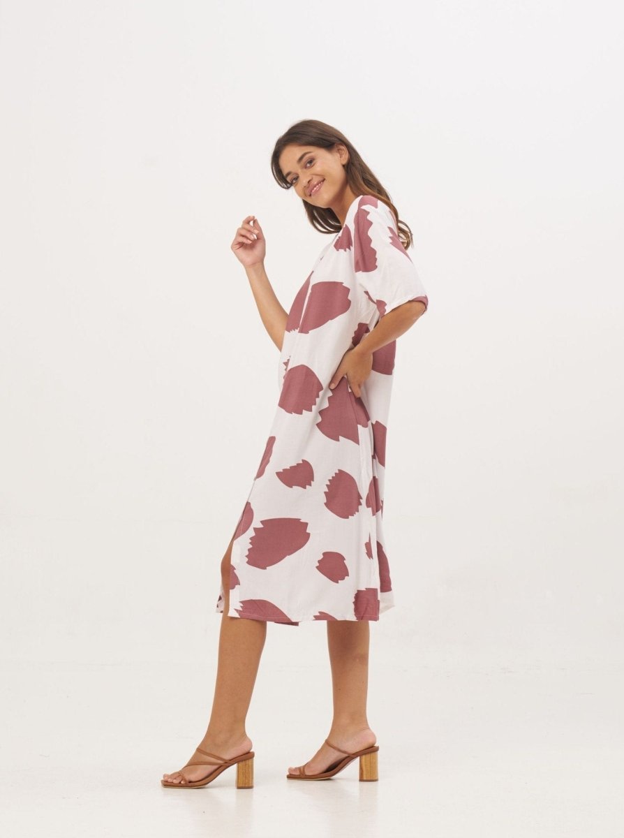 Vestito Faye - bordeaux - Bijondo