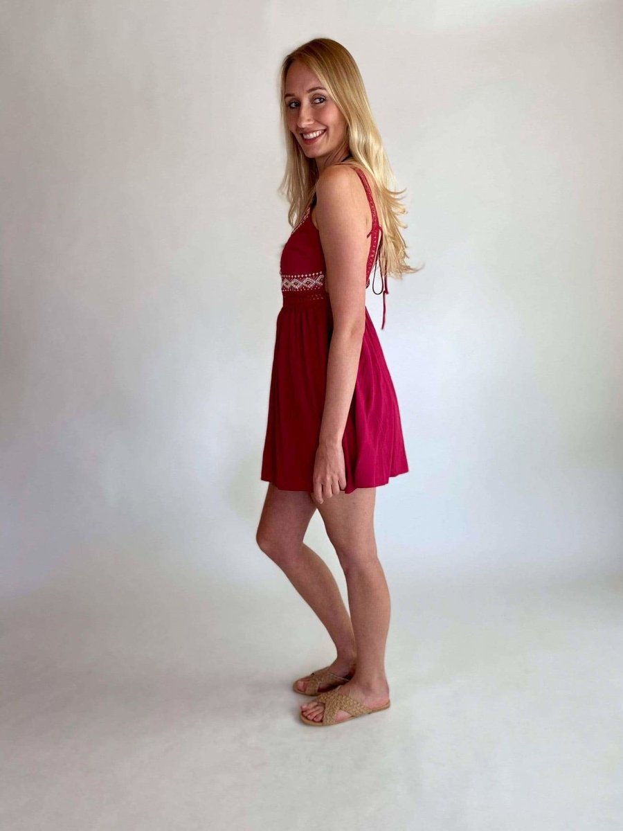 Vestito Harper - rosso - Bijondo