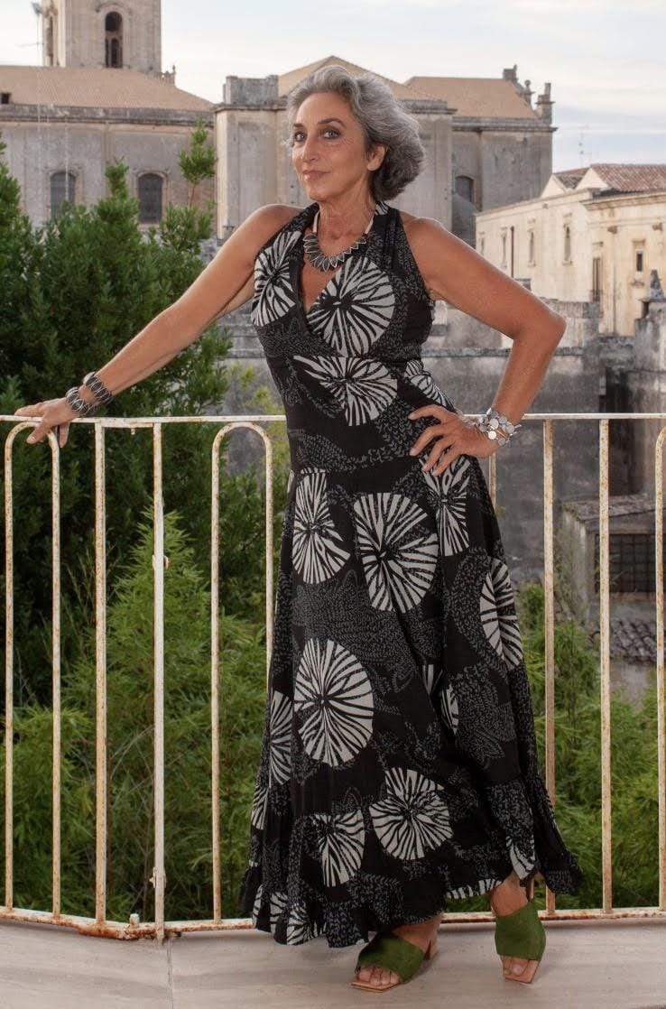 Vestito Hollywood Seta - grigio - Bijondo